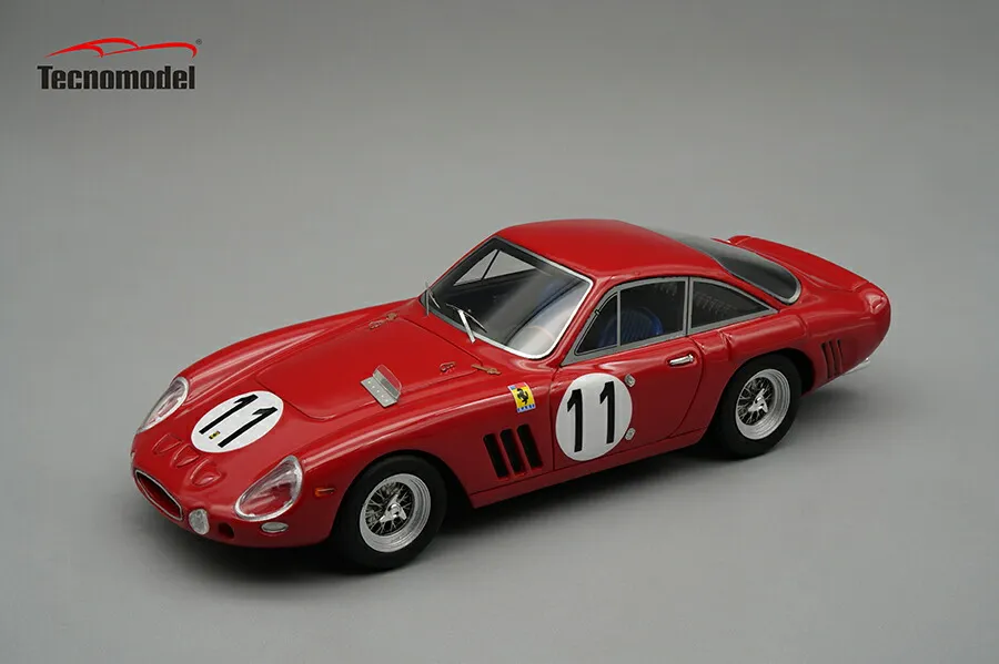 テクノモデル 1/43 フェラーリ 330 LMB ル・マン24時間レース 1963 #11 ノースアメリカンレーシングチーム DNF D.Gurney J.HallTecnomodel 1:43 Ferrari 330 LMB Le Mans 24h 1963 #11 NART DNF D.Gurney J.Hall
