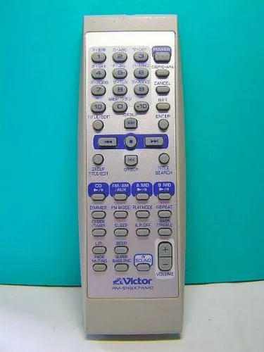 【中古】ビクター オーディオリモコン RM-SNSX7WMD