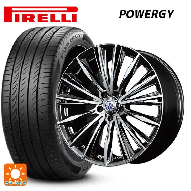 送料無料 サマータイヤホイールセット 245/45R19 102Y XL ピレリ パワジー 正規品 レイズ ベルサス ヴォウジェ 19-8J