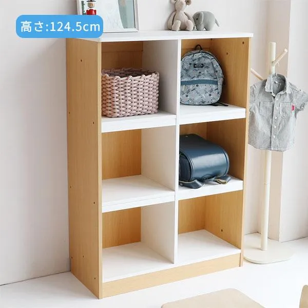 【PLETO Schoolbag Rack PLR-3629-II】ランドセル置き場 学用品収納 キッズラック 棚 子供部屋 まとめて収納 PVCシート 転倒防止ベルト 安全性 コンパクト