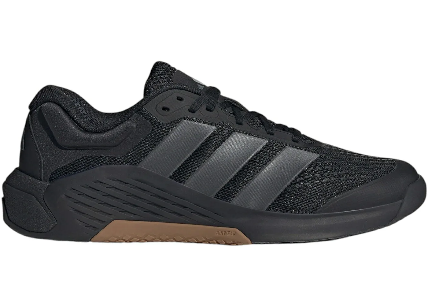 アディダス パワー コア 黒色 ブラック 灰色 グレー スニーカー メンズ ADIDAS DROPSET 4 POWER CORE BLACK GREY GUM / CORE BLACK GREY FIVE CORE BLACK