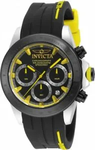 【送料無料】腕時計 メンズスピードウェイクロノグラフラバーストラップウォッチ mens invicta 17191 speedway chronograph rubber strap watch