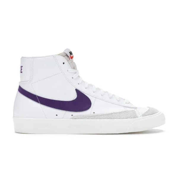 Nike ナイキ メンズ - スニーカー Nike Blazer Mid 77 Vintage White Voltage Purple 【US_8.5(26.5cm) 】
