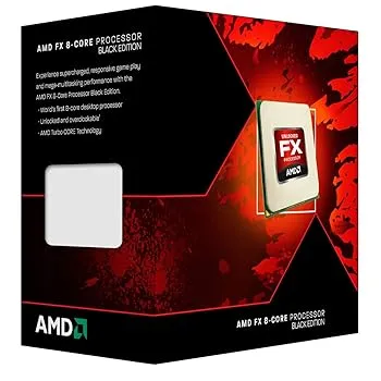 【中古】AMD FX 8コア ブラックエディション FX-8300 3.3GHz 4.2GHzターボオクタコアプロセッサ(FD8300WMHKBOX)