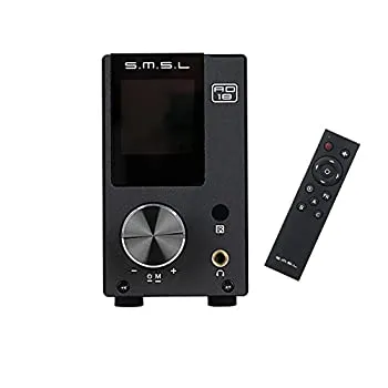 【中古】(非常に良い)SMSL AD18 デジタルアンプ 80W USB BT4.2 USB光ファイバー 同軸入力 リモコン