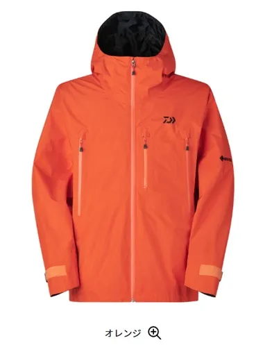 【ダイワ】DR-1926J GORE-TEX バーサタイルレインジャケット ＃オレンジ Lｻｲｽﾞ【レインジャケット】