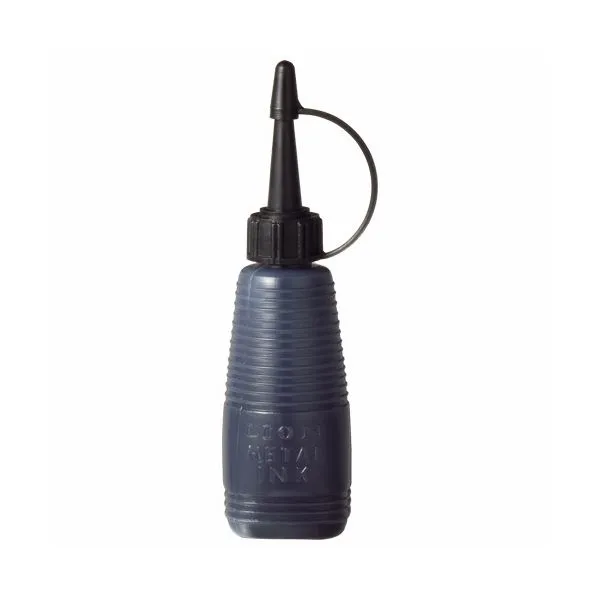【クーポン配布中】(まとめ) ライオン事務器 メタルインキ 黒30ml 207-82 1個  【×30セット】