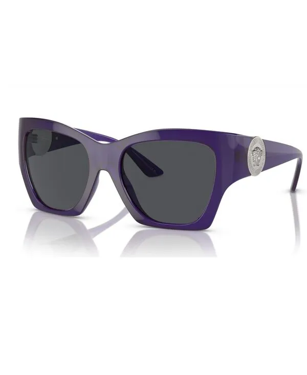 ヴェルサーチ レディース アクセサリー サングラス・アイウェア Versace Women Sunglasses VE4452 Transparent Purple パープル