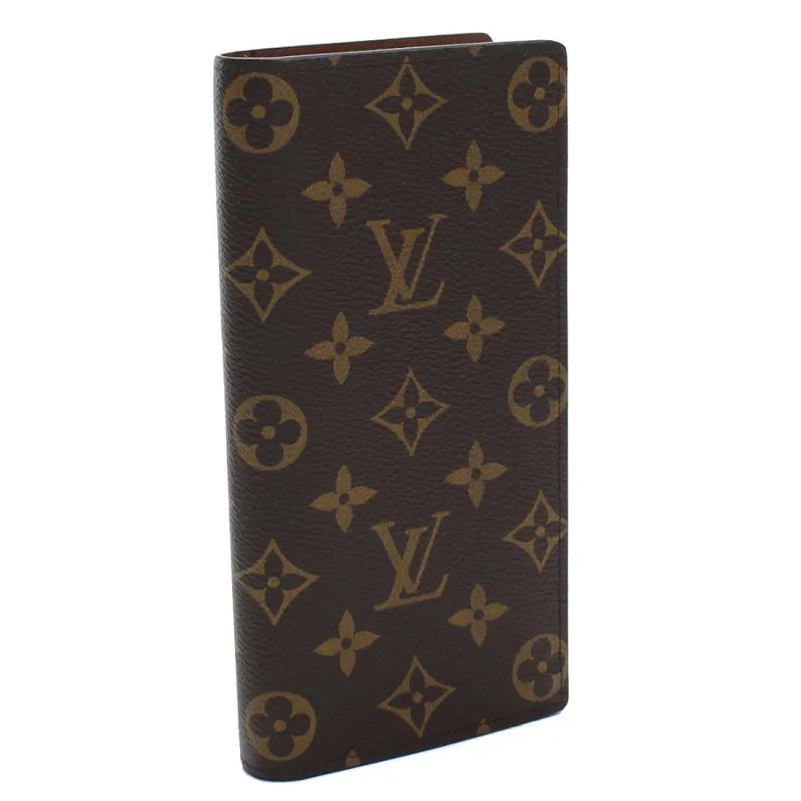LOUIS VUITTON ルイヴィトン 二つ折り長財布 小銭入付き M66540 モノグラム メンズ ブラウン
