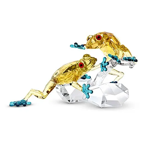 スワロフスキー Swarovski クリスタルパラダイスフロッグ カエル 約8センチ クリスタルパラダイスコレクション 5522680 動物 クリスタル インテリア
