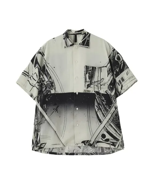 シャツ SEMOH New Collapse ShortSleeve Shirt HTBS-029 メンズ レディース