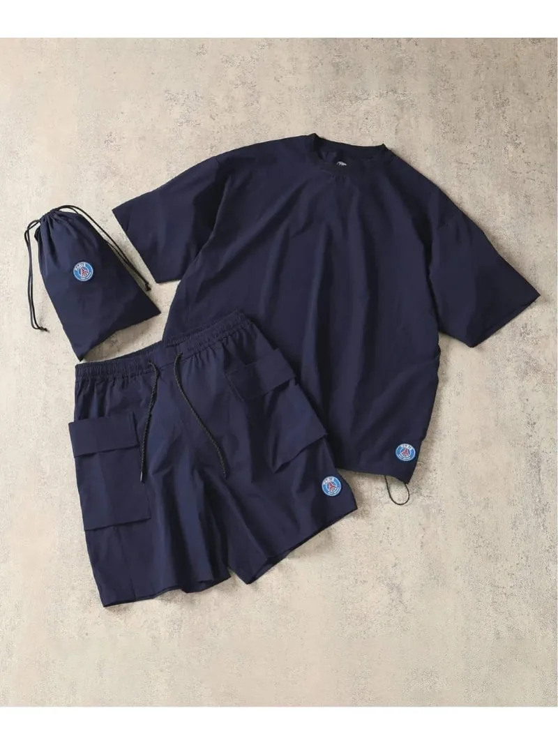 《追加予約》【Paris Saint-Germain 】 JP City Packable Utility Set Paris Saint-Germain エディフィス スーツ・フォーマル セットアップスーツ ネイビー ブラック カーキグリーン【先行予約】*【送料無料】[ Fashion]
