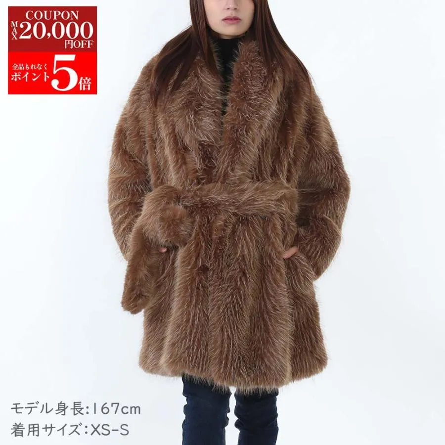 新品・正規品 決算セール☆MACKAGE マッカ―ジュ KACELA C1211 コート エコファー ミドルコート