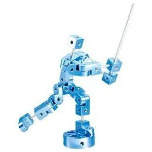 Playable Metal Pose (Model P) - Blue (70 pcs) ブロック おもちゃ