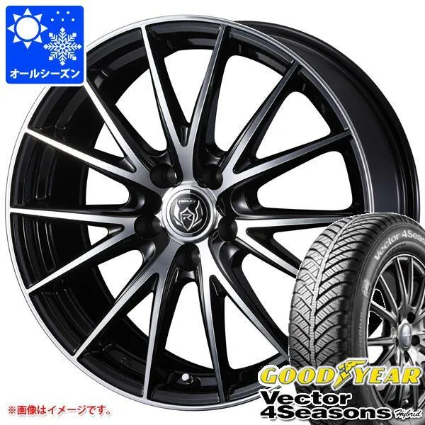 オールシーズン 165/60R15 77H グッドイヤー ベクター 4シーズンズ ハイブリッド ライツレー VS 4.5-15