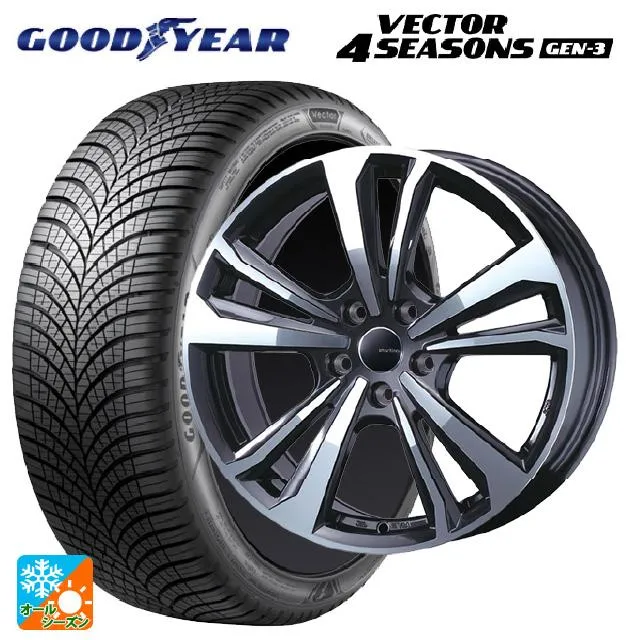 アウディ S6(F2D)用 245/45R19 102W XL グッドイヤー ベクター4シーズンズ ジェン3 スマートライン 365