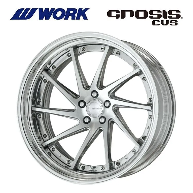 22インチ 5H112 9J 9J+13〜−35 5穴 ホイール 【1本単品 新品】 GNOSIS CVS STEP RIM ディープコンケイブ STANDARD Hdisk