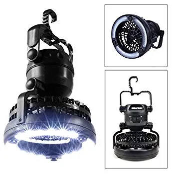 【中古】iMBAPriceﾃつｮ Deluxe Outdoor Camping 2-In-1 Combo 18 Super Bright LED Lantern and Fan (CFAN-LED) by iMBAPrice qqffhab