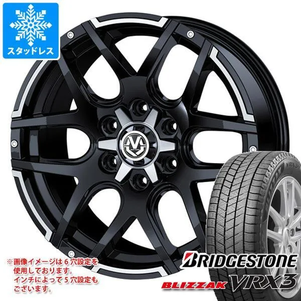 RAV4 50系用 スタッドレス ブリヂストン ブリザック VRX3 235/60R18 107Q XL マッドヴァンス04