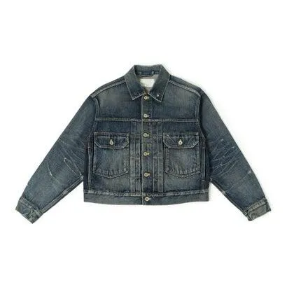 シンプリーコンプリケイテッド SIMPLYCOMPLICATED 5YEAR BF DENIM JACKET （DARK INDIGO）