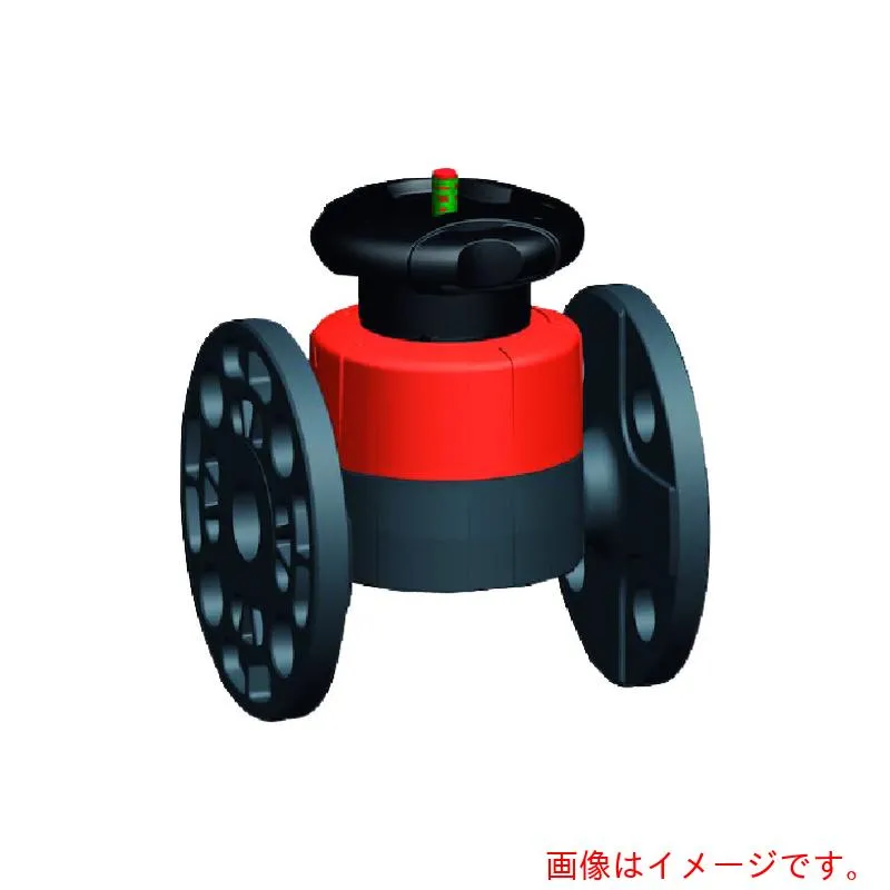 ジョージフィッシャー（Georg Fischer） 手動ダイヤフラムバルブ ＰＶＣ／ＥＰＤＭ Ｆ式 ２０Ａ 【品番：161517913】