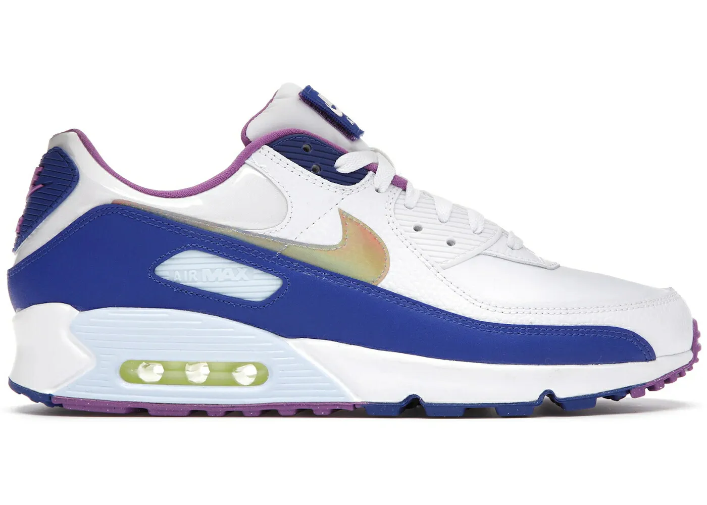 ナイキ マックス 青色 ブルー 白色 ホワイト エアマックス スニーカー メンズ NIKE AIR MAX 90 EASTER BLUE (2020) / WHITE WASHED CORAL HYPER BLUE