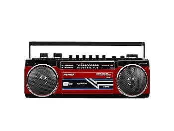 【中古】SANSUI Bluetooth搭載ラジカセUSB/SDカードMP3再生対応 SCR-B2RD
