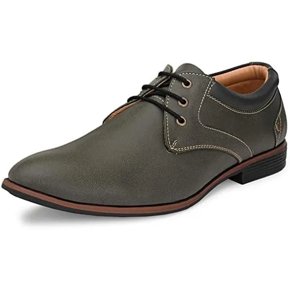 【並行輸入品】Mens Synthetic Leather Casual Party Formal Loafers Lace-up Shoes US
