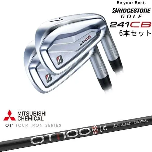 241CB IRON アイアン6本set(5I-PW)[5P]ブリヂストンBRIDGESTONE OT TOUR iron 三菱ケミカル