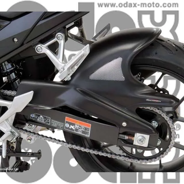 POWERBRONZE インナーフェンダー カラー：カーボン調／レッドメッシュ CB500X CB400X CBR500R CBR400R NX500 NX400 HONDA ホンダ リアフェンダー 外装