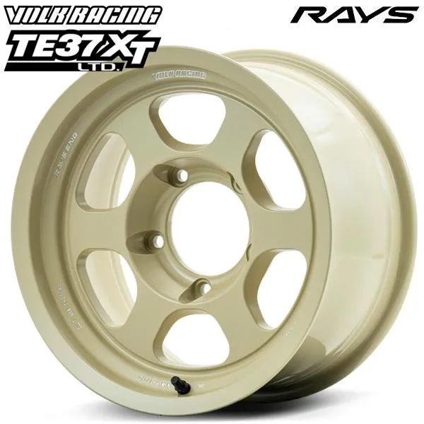 RAYS レイズ ボルクレーシング TE37XT LTD 16インチ 8.0J 5H150 +0 MI(デザートイエロー) アルミホイール単品 4本セット 送料無料