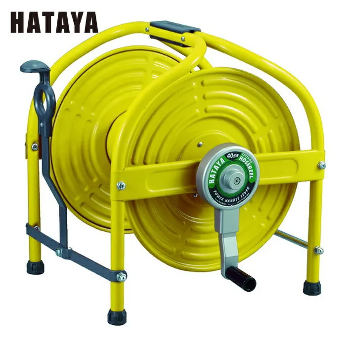 ハタヤ HLA-0N-Y テツノホースリール 40m用リール本体のみ イエロー (1台)