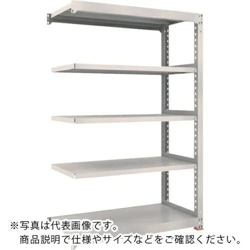 TRUSCO ( トラスコ中山 ) M3型中量棚 900X921XH1800 7段 連結 免震樹脂ベース付 ネオグレー ( M3-6397BSFC NG )