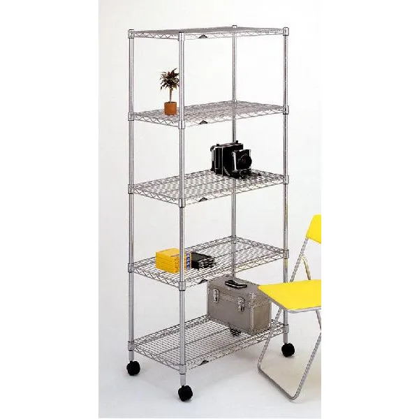 ルミナススチールラック ルミナスレギュラー NLH7618-5 5段 幅76cm×奥行46cm×高さ179.5cm ポール径25mm