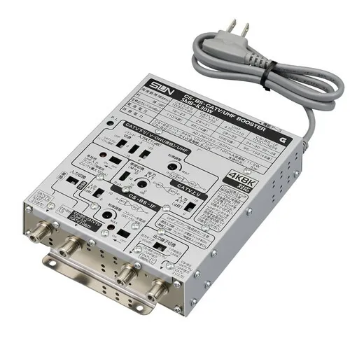 サン電子 新4K8K衛星放送対応 CS・BS・UHF/CATV双方向マルチブースタ 【品番：SMB-K30W】