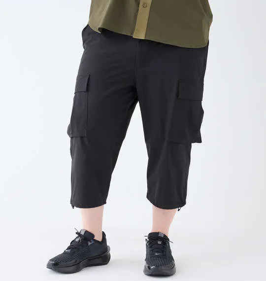 大きいサイズ メンズ ズボン ナイロンストレッチクライミングクロップドパンツ ブラック Coleman コールマン 3L 4L 5L 6L 7L 8L 1274-4530 アウトドア仕様 ビッグサイズ カジュアル ファッション 男性用防水 防風 通気性 快適 アクティブウェア 登山 旅行