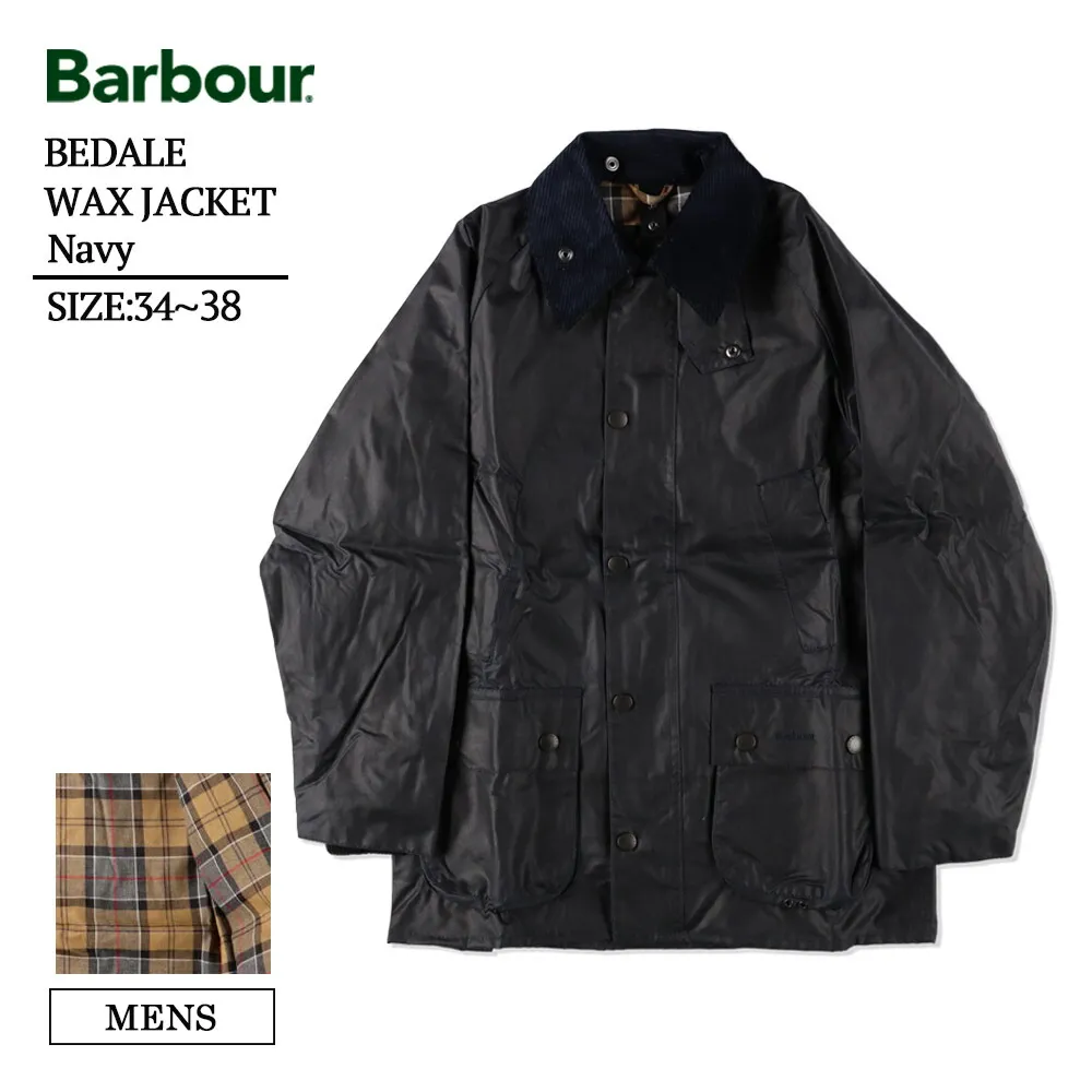 BARBOUR バブアー MWX0018NY91 Bedale Navy ビデイル オイルドジャケット ネイビー アウター 撥水