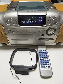 【中古】KENWOOD ケンウッド JVC MDX-F3-Y イエロー MDパーソナルステレオシステムRAMPAGE（ランページ）（CD/MD/カセット）（ラジカセ形状）
