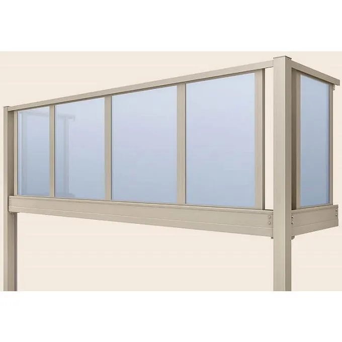 ビューステージHスタイル 柱建て式 パネル Ｗ1,820mm（1.0間）×Ｄ1,485mm（5尺）【リクシル】(バルコニー 2階用 柱建て)