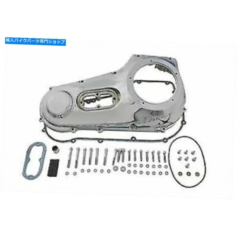 クロームパーツ Harley Davidsonによるクロム外側カバーキットV-Twin Chrome Outer Primary Cover Kit for Harley Davidson by V-Twin