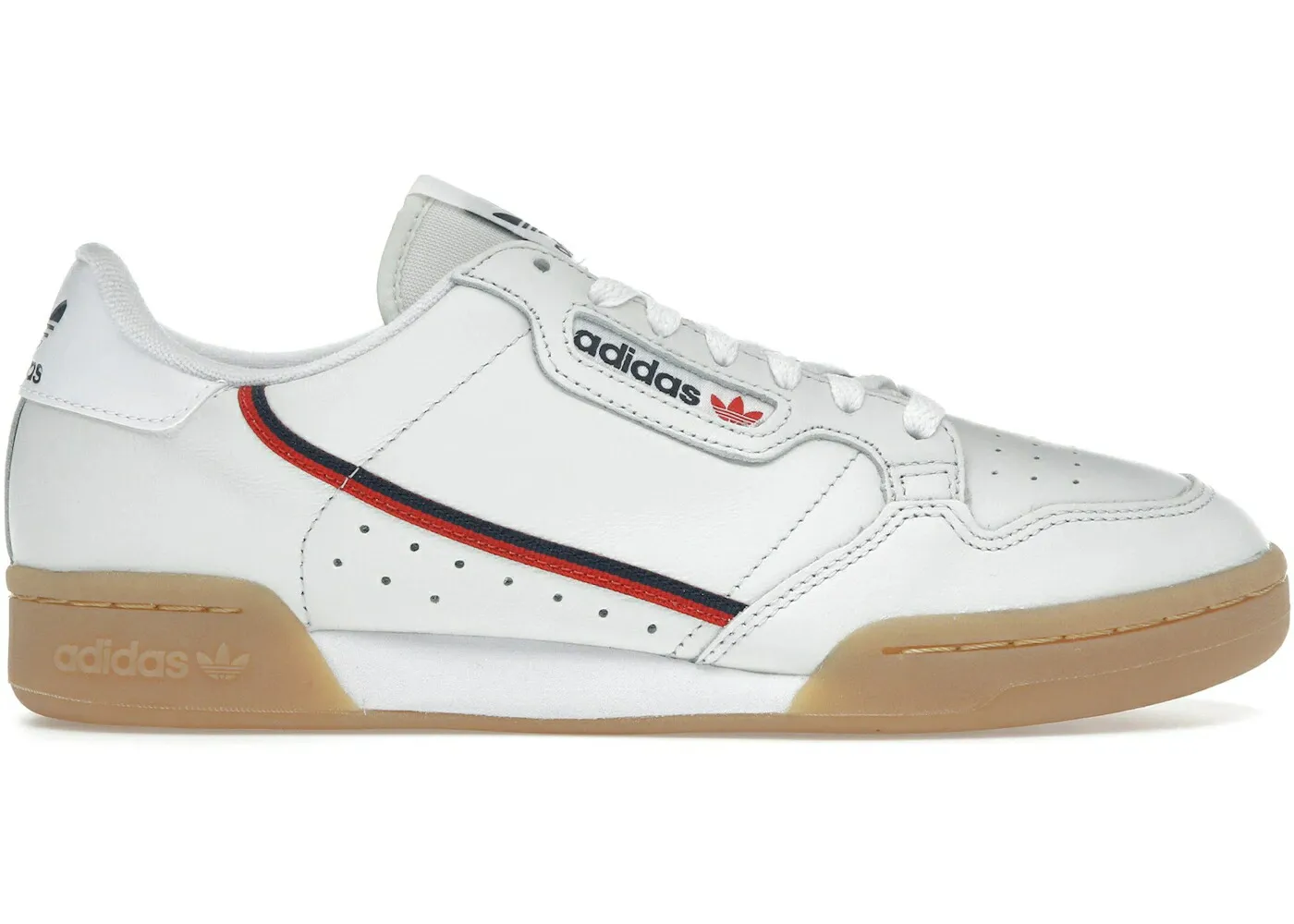 アディダス 白色 ホワイト 紺色 ネイビー スニーカー メンズ ADIDAS CONTINENTAL 80 CRYSTAL WHITE / CRYSTAL WHITE COLLEGIATE NAVY
