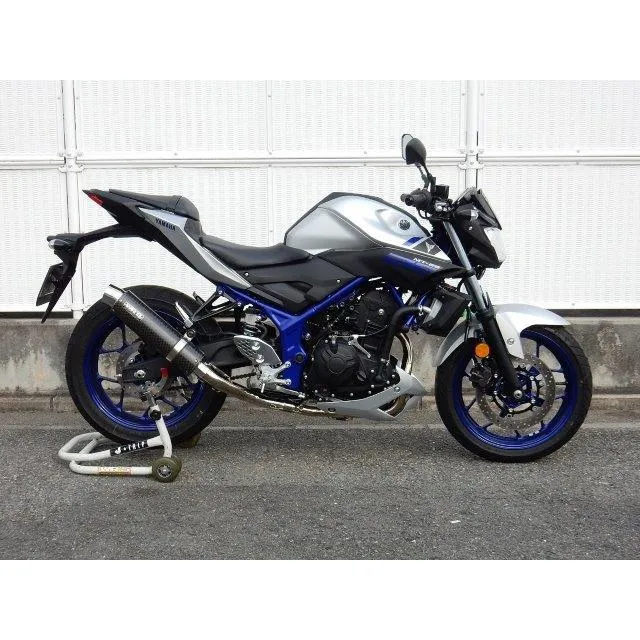 MT-25  ラウンド/カーボンサイレンサー フルエキゾーストSC WR’S ダブルアールズ SC2250JM-1
