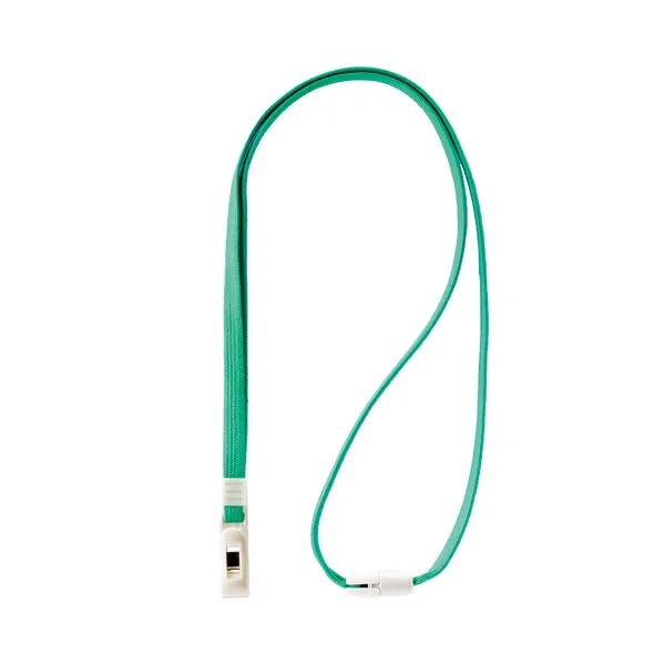 【送料無料】(まとめ) ライオン事務器 名札用ストラップグリーン N-7P 1本  【×50セット】