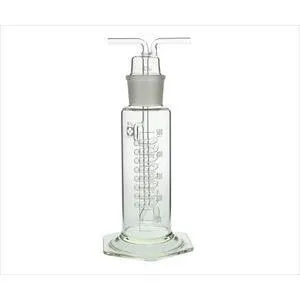 柴田科学61-4424-60 共通摺合ガス洗浄びん ウォルター式 500mL 014610-500[1セット](as1-61-4424-60)
