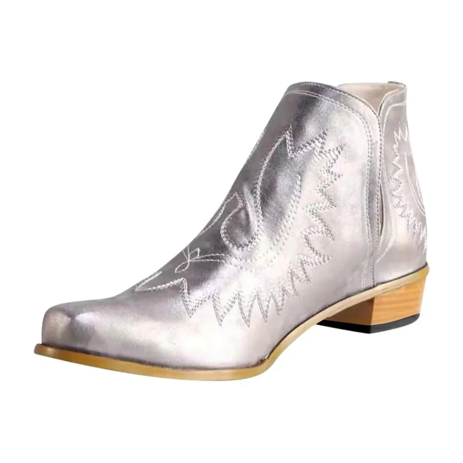 【並行輸入品】Black Womens Booties And Ankle Boots with Heel Womens Wide Width