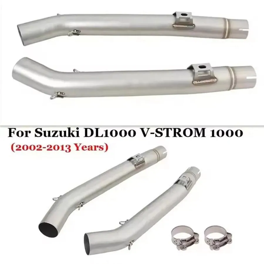並行輸入品 51MMバイク 二輪エキゾーストサイレンサー センターマニホールド スズキV-STROM 1000 DL1000 1000 VSTROM