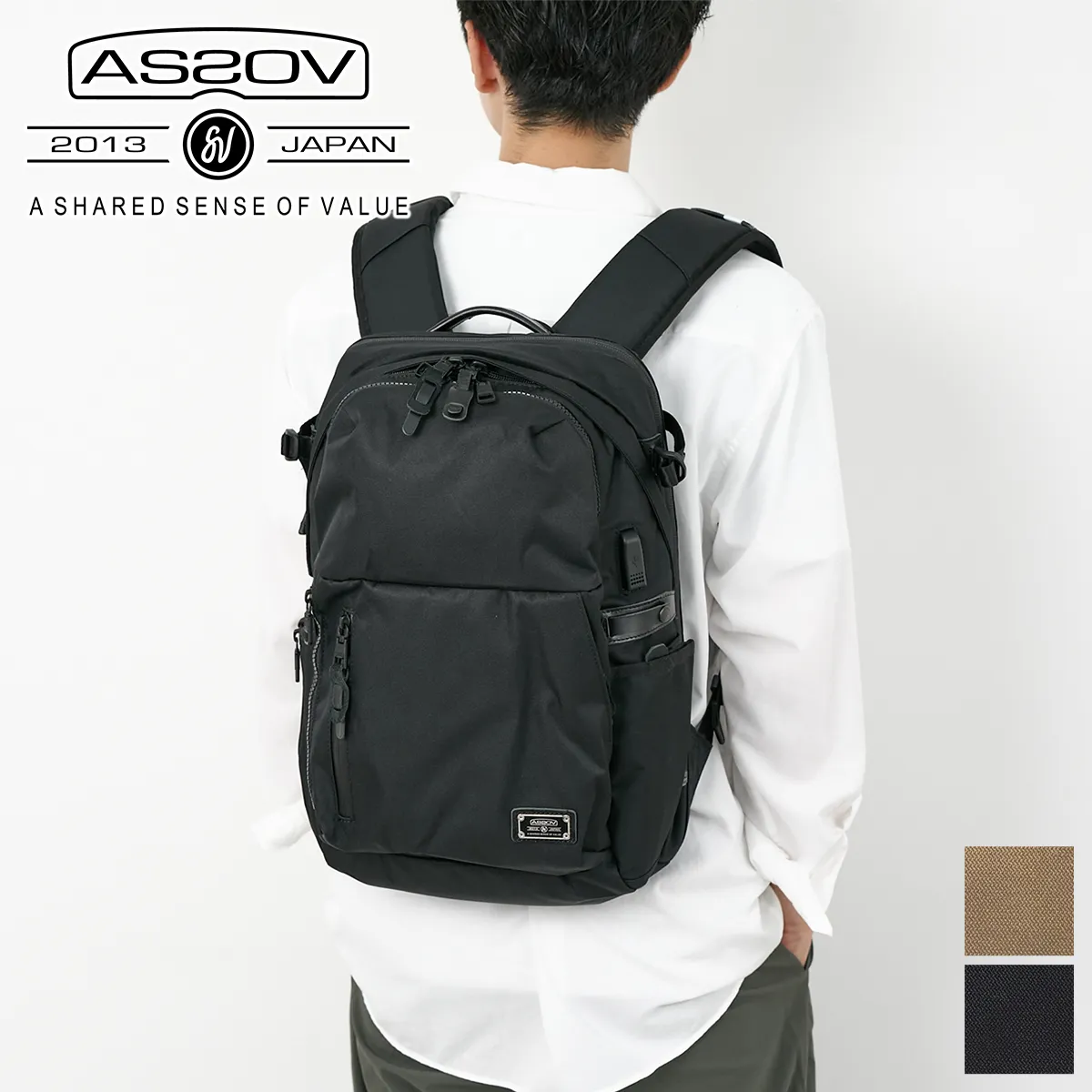 アッソブ 3プレゼント付 AS2OV アッソブ CORDURA DOBBY 305D コーデュラ ドビー305D S/D バックパック 061421
