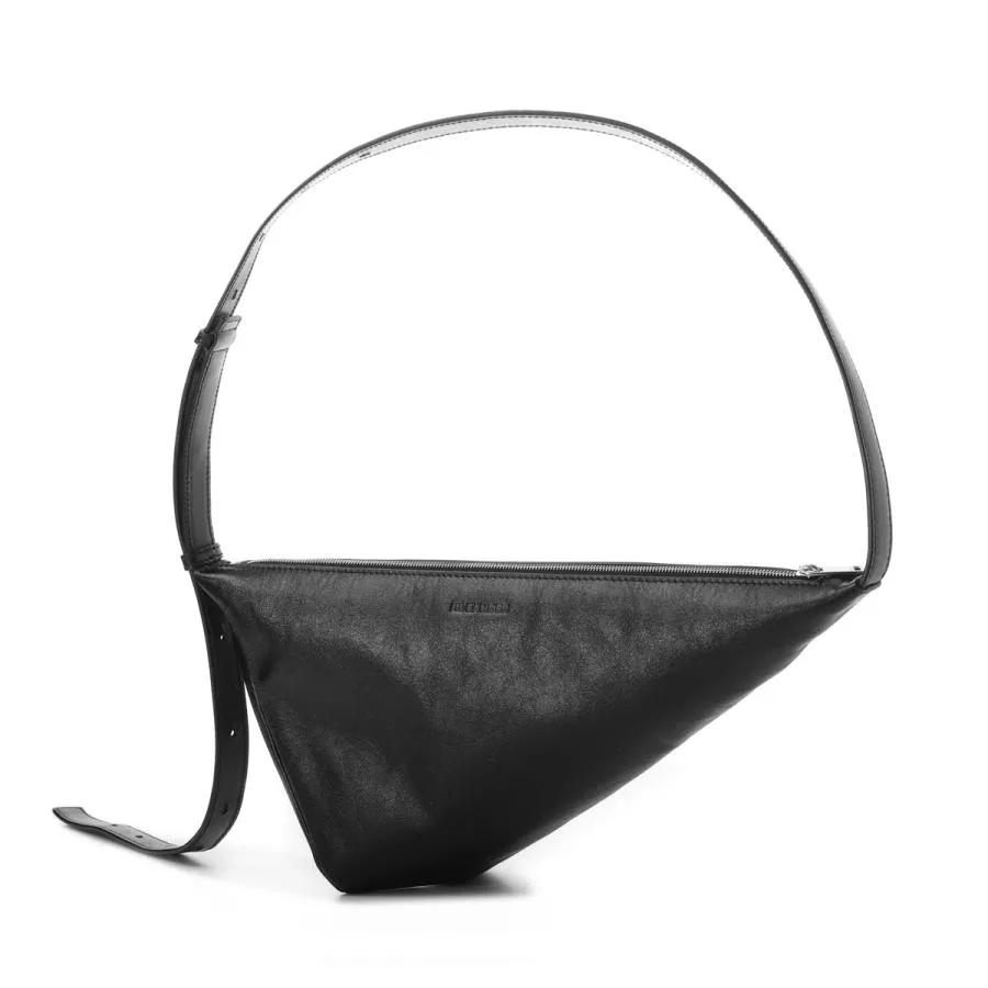 ジルサンダー JIL SANDER クロスボディバッグ TRIANGLE CROSSBODY ショルダーバッグ ブラック メンズ j26wg0071-p8891-001