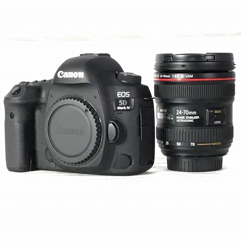 【中古品】 キヤノン / Canon EOS 5D Mark IV・EF24-70L IS USM 一眼レフ レンズキット デジタルカメラ本体 2016年 ブラック キヤノンEFマウント 30019681 30019681 2016年 3170万画素(総画素) 3040万画素(有効画素) EF24-70L IS USM ブラック 351037001484