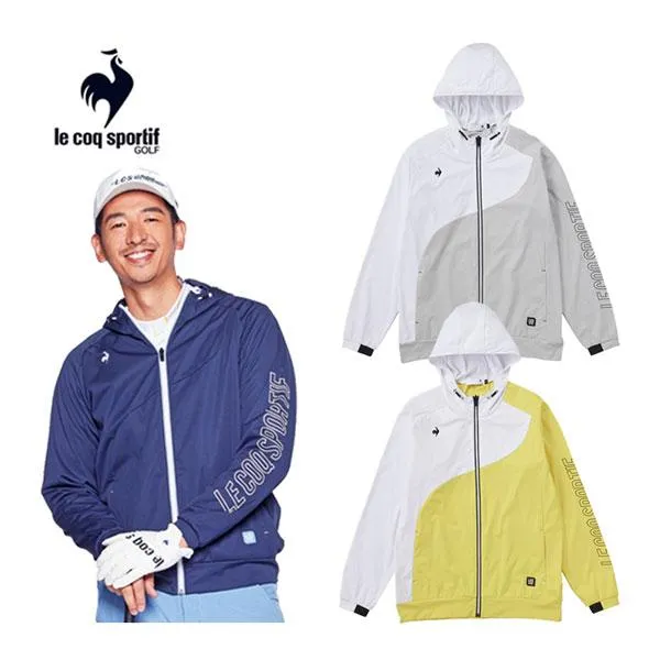 ルコックゴルフ le coq sportif ゴルフ GOLF メンズ ストレッチフォーサー フード付きカットソー QGMWJL52 男性用 ゴルフウェア アウター 父の日ギフト